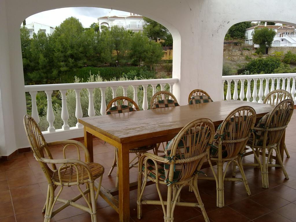 Conjunto Rural Las Rosas Frigiliana Bagian luar foto
